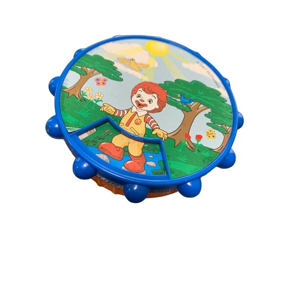 2007 Rare Ronald McDonald Spin Toy Dress Up 3 in Diameter - Picture 1 of 3